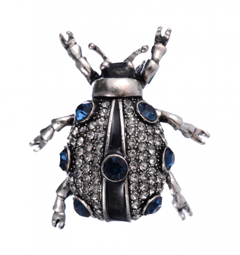Large Beetle Bug Brooch Pin