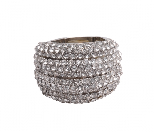 Micro Pave Multi-Layer Ring